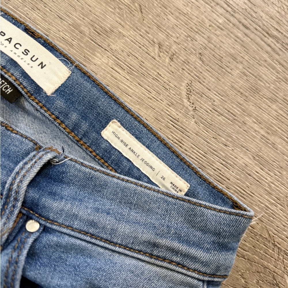 •PACSUN• HIGH RISE ANKLE JEGGING JEANS - Picture 4 of 6